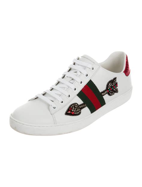 gucci arrow trainers|gucci ace shoes customer service.